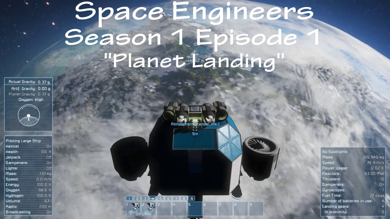 Space Engineers Let's Play Season 1 Episode 1 - YouTube