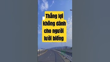 Thắng lợi không dành cho người lười biếng #ChamChi #NoLucMoiNgay #SachHayMoiNgay