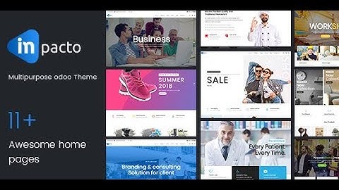 Impacto multi purpose odoo theme