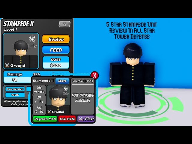 Stampede II (Mob), Roblox: All Star Tower Defense Wiki