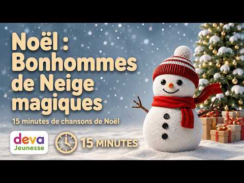 Bonhommes de neige magiques ⒹⒺⓋⒶ Chansons de Noël
