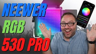 Neewer 530 PRO RGB LED Video Light with App Control shorts