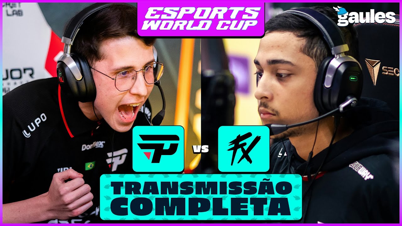 PAIN X FLUXO ESPORTS WORLD CUP 2024 SA CLOSED QUALIFY Ao vivo e com