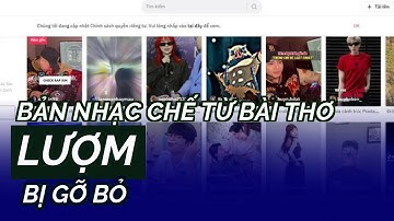 Bản nhạc chế từ bài thơ 