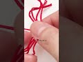 DIY Lucky Bracelet #無限紅繩 #shorts #muumuu #knot #macrame #diy #luckybracelet #redbracelet #紅線 #紅繩