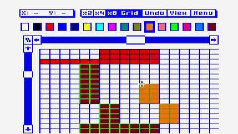 AMSTRAD CPC : The Advanced OCP Art Studio V2.4 - PIXEL ART 😋