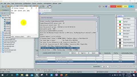 How to check a optical link in U2000 ?