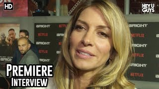 Dawn Olivieri - Bright Premiere Red Carpet Interview