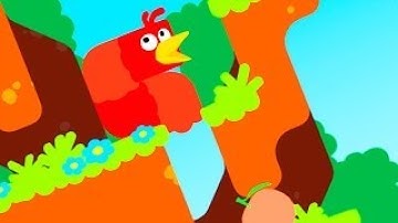 Snakebird Android Gameplay & Walkthrough