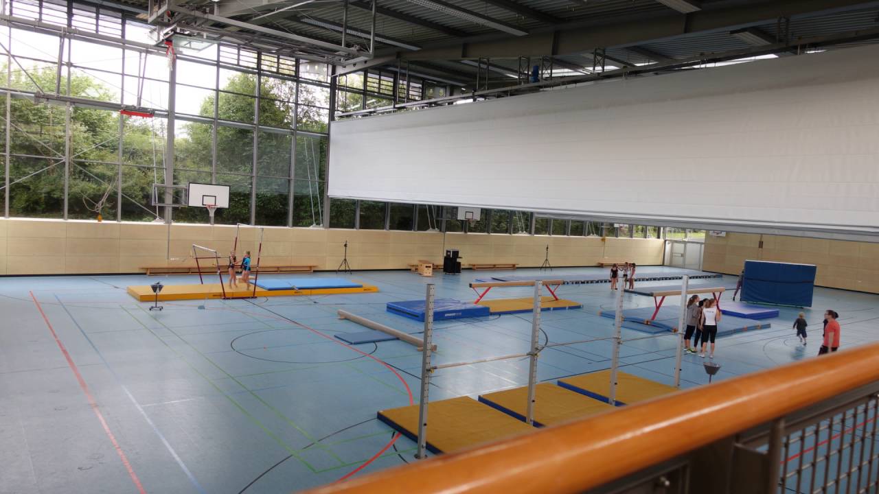 Aufbau zu den Gaumeisterschaften