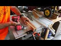 Tacklife table saw fence upgrade, Coffee and Tools episode 115