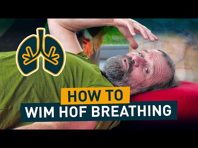 Wim Hof breathing tutorial by Wim Hof class=