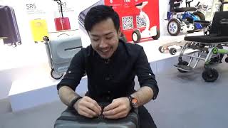 「Airwheel」 電動キャリーケース&スマートスーツケース&自走式スマートスーツケース&乗れる電動キャリーケース&電動車椅子　登場