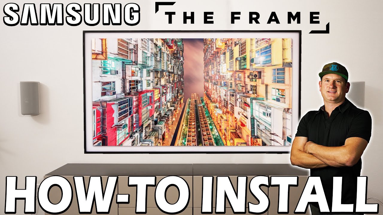 2022 Samsung Frame Install It Yourself also works w/QN95B/QN900B