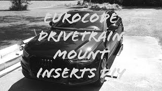 C7 Drivetrain & Transmission Mount Insert Install DIY | Eurocode Mount Inserts