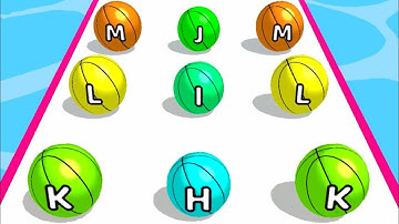 A-Z Run | All Level gameplay iOS android