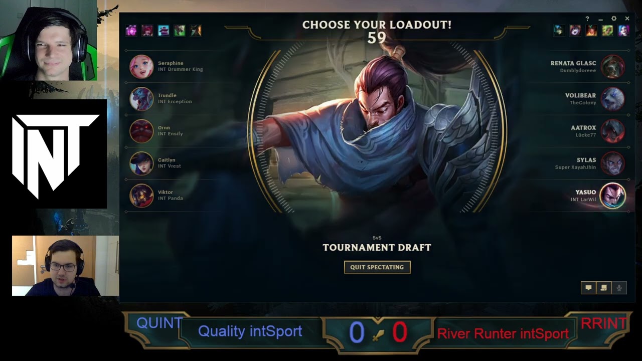 INTernals | Semifinal 1 | Group 3 | River Runter intSport vs Quality intSport | #getINTvoled