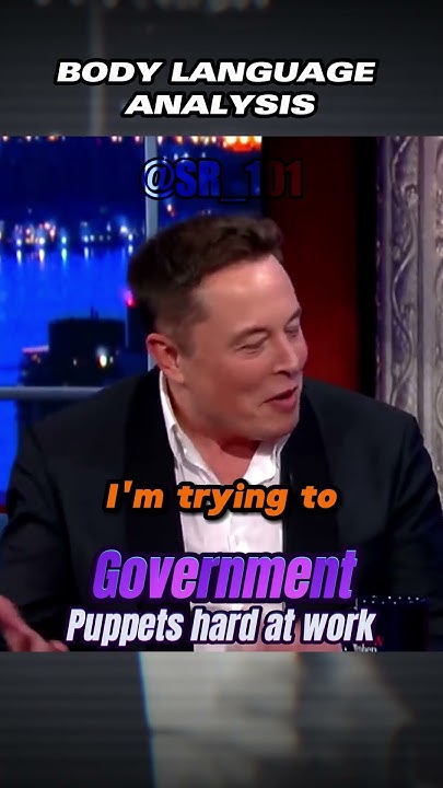 Elon Musk is a NASA and electric agenda-puppet - YouTube