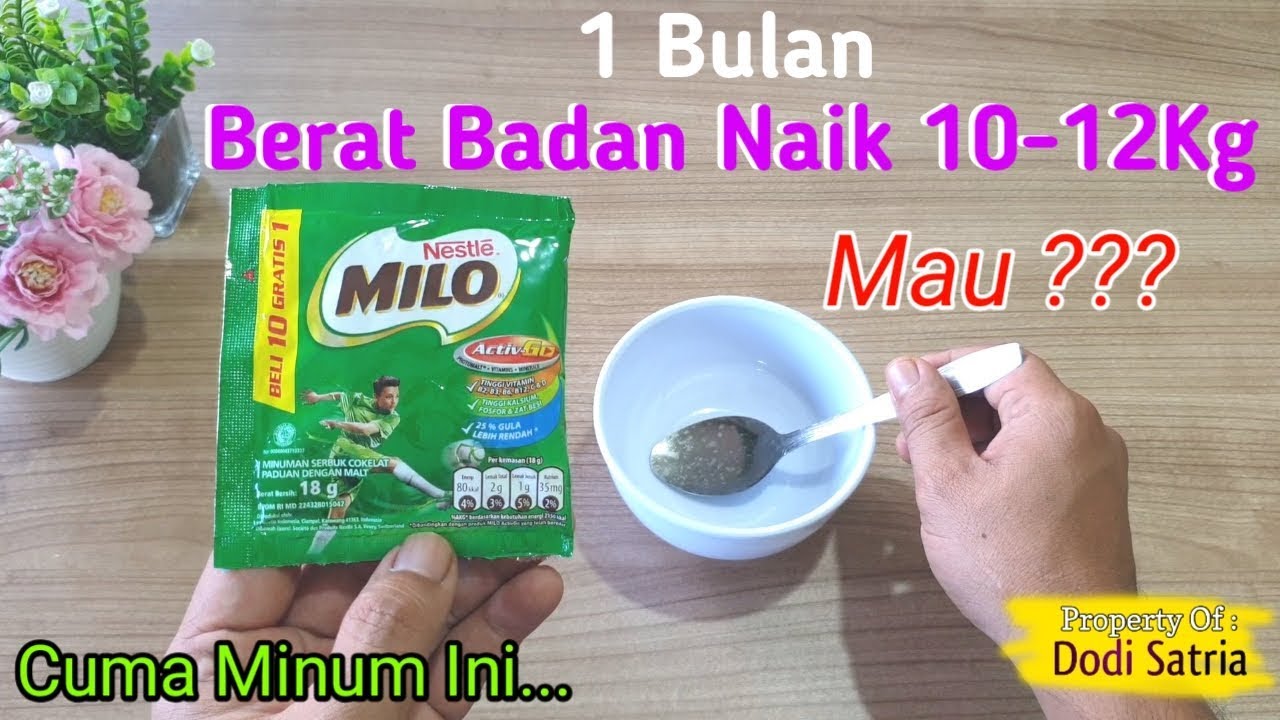 CARA TERCEPAT MENAIKKAN BERAT BADAN GA PAKE RIBET Coy!! YouTube