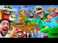 Super Nintendo World in Real Life!  (FV Family X Super Mario Bros)