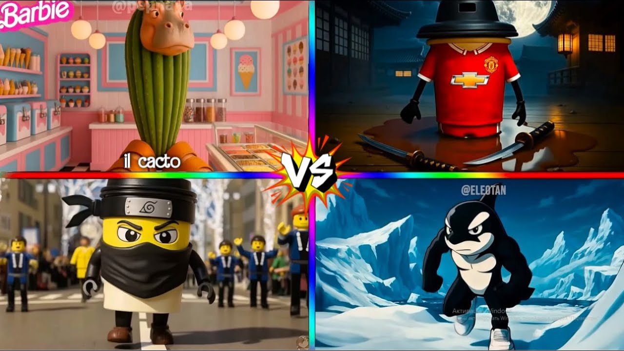 BRAINROT ANIME 🆚 BRAINROT ZOMBIE 🆚 BRAINROT EXTINCTION 🆚 BRAINROT BARBIE - Tiles Hop EDM Rush