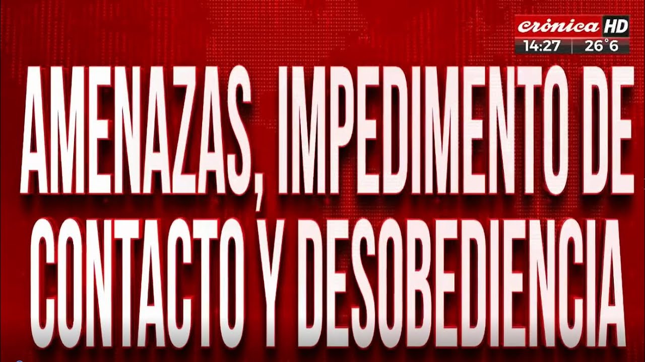 Impedimento de Contacto, Desobediencia y Amenazas: Papá desesperado quiere recuperar a su hijo