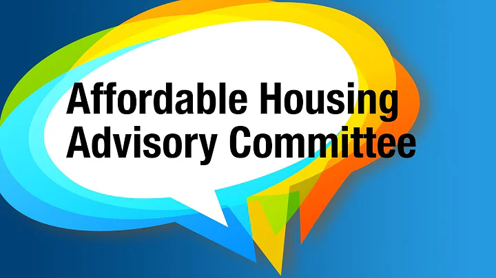 Affordable Housing Advisory Committee – August 1, 2024