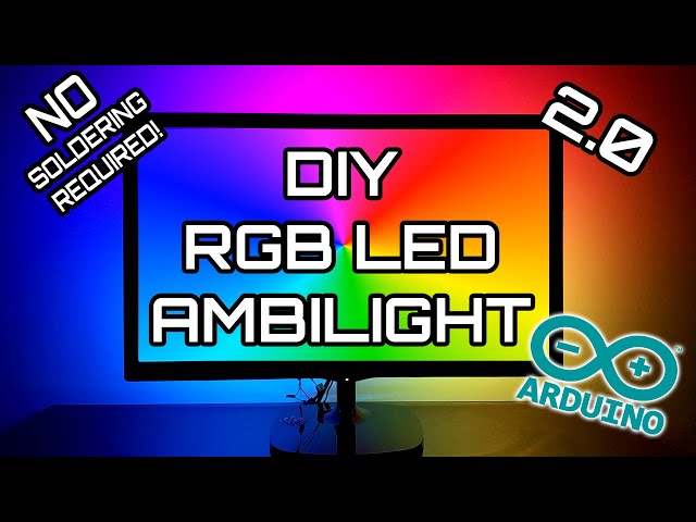 Ambilight System for Every Input Connected to Your TV. WS2812B Arduino UNO  Raspberry Pi HDMI (Updated 12.2019) : 12 Steps (with Pictures) -  Instructables