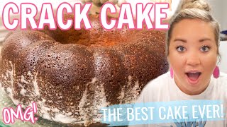 CRACK CAKE RECIPE | BAKE #WITHME | BAKING WITH THE BUNKS | BEST CAKE EVER | JESSICA O'DONOHUE