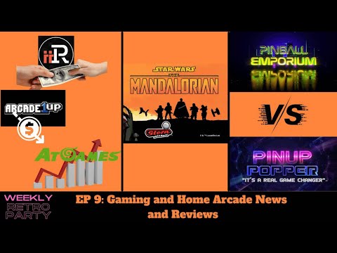Weekly Retro Party Ep9: iiRcade, Arcade1up and Atgames news. New pinball and more. from Ur Average Gamer