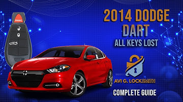 Mastering Key Fob Making: 2014 Dodge Dart (All Keys Lost), Key Programming Guide, Lishi Tutorial.