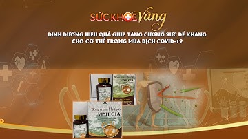 DINH DƯỠNG HIỆU QUẢ GIÚP TĂNG CƯỜNG SỨC ĐỀ KHÁNG CHO CƠ THỂ TRONG MÙA DỊCH COVID-19