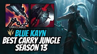 BLUE KAYN JUNGLE IS BROKEN! Shadow Assassin | Season 13 League of Legends