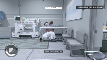 Starfield: Leveling Concealment in Reliant Medical using Void Form (no bounty incurred)