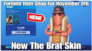 *New* The Brat Skin - Fortnite Item Shop For November 8th