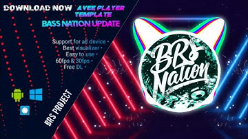 Bass Nation Visual by BRS - For Free | Avee Player Visualizer Template