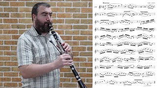 Leon Lester - Study No. 24 from 'The Advancing Clarinetist'