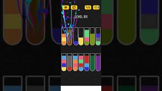 water sort puzzle - level 511
