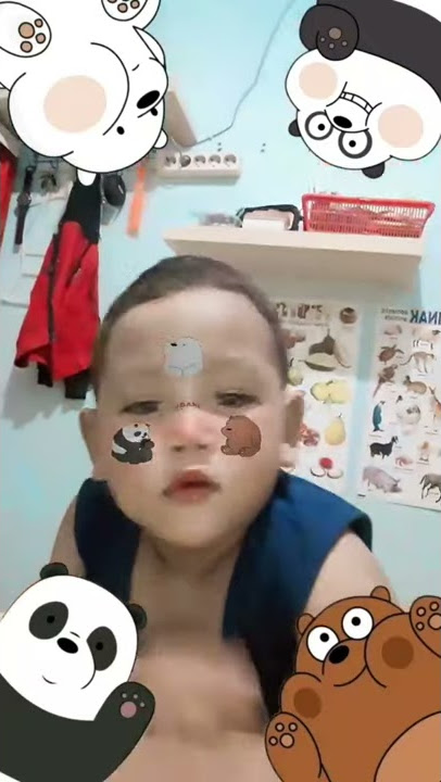 Kenzie Shakeel Maulana - Imut nya Balita ini Mirip Stiker di Instagram