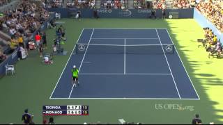 Celebrity US Open 2014 | Tsonga vs Monaco Profile