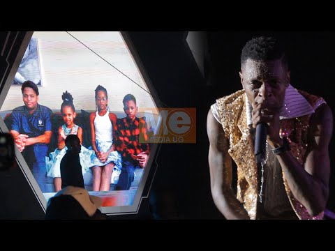 Chameleone S Kids Surprise His At Concert Gwanga Mujje