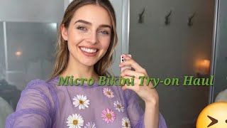 4K Transparent Lingerie & Micro Bikini Try-On Haul | Full Style Guide & Review Cuties For Confident