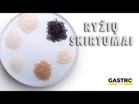 Video: Ar juodieji ryžiai draudžiami ryžiais?