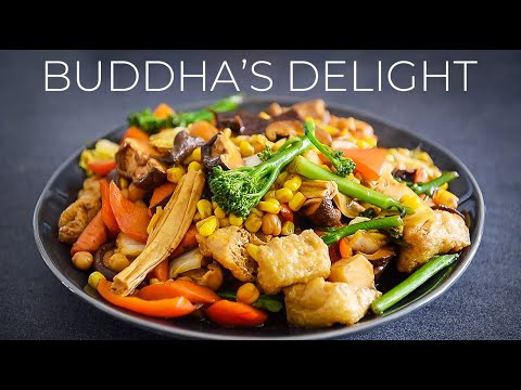 BUDDHA'S DELIGHT RECIPE | VEGAN DISH FOR CHINESE NEW YEAR (罗汉斋)!