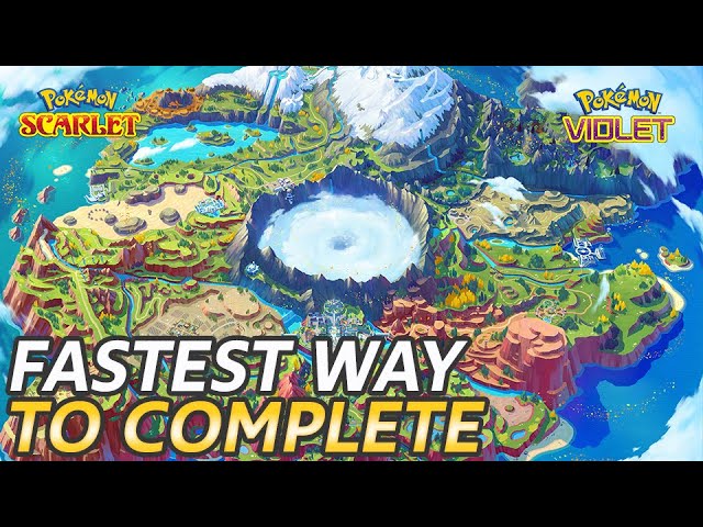 Pokemon Scarlet & Violet: Fastest Way To Complete Pokedex - GameRevolution