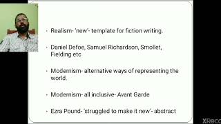 A Short introduction to Modernism