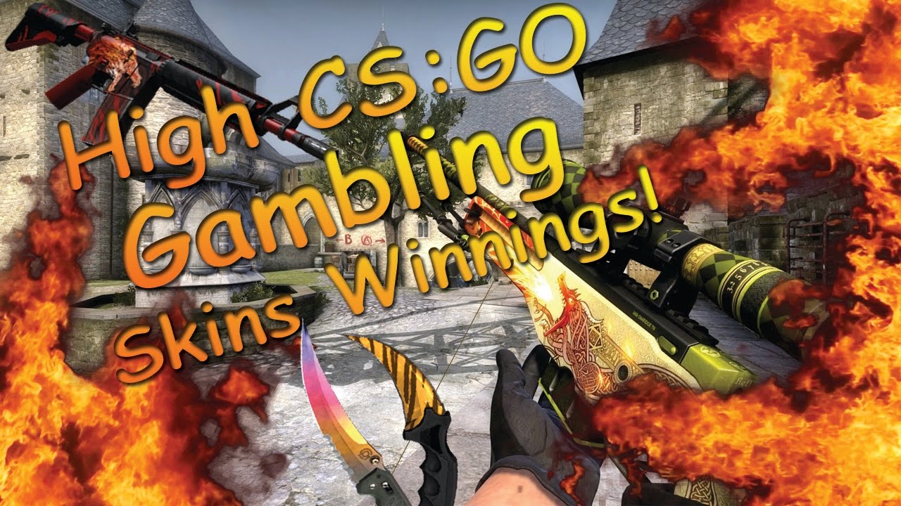 High CS:GO Gambling Skins Winnings!