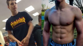 1 Year Body Transformation 13-14 Years Old