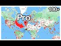 100v1 Against The BEST Geoguessr Player in the World