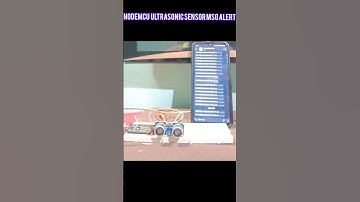 Ultrasonic Sensor-Based Telegram Alert System Using NodeMCU#shorts #short #technology#telegrambot